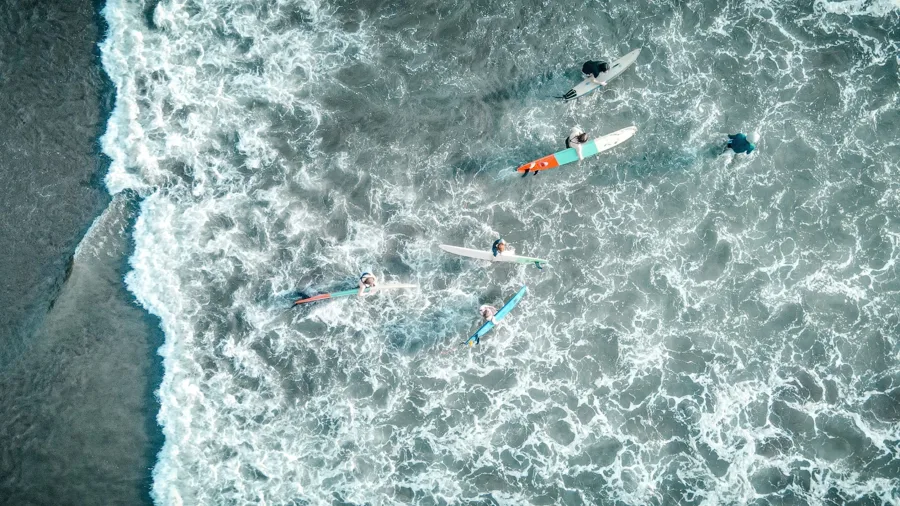 Surf and ocean conditions