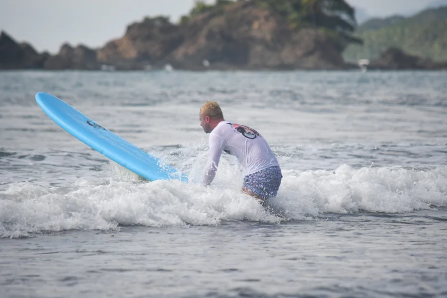 Surf and ocean conditions