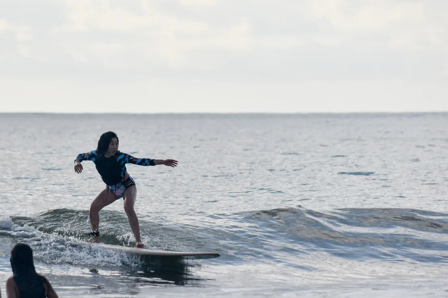 Finding balance on the wave