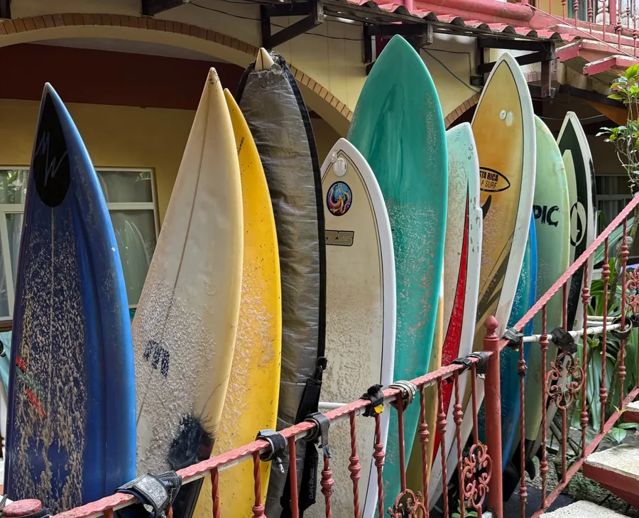 Boards ready for the next session