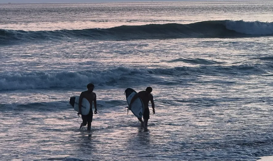 Coming in as the light fades