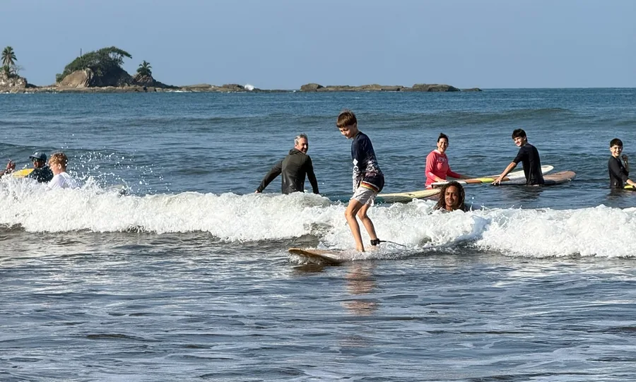 Catching a wave with the group